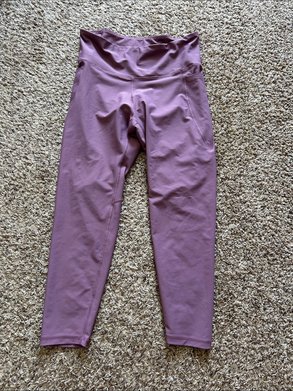 Old Navy Mauve/Purple High-Waist Kids Leggings
